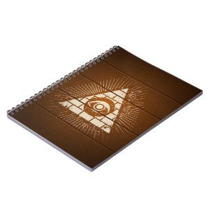 Carnet Pyramide avec l'oeil