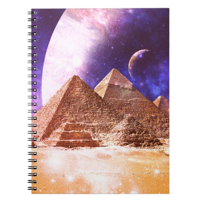 Carnet Pyramides spatiales (Devant)