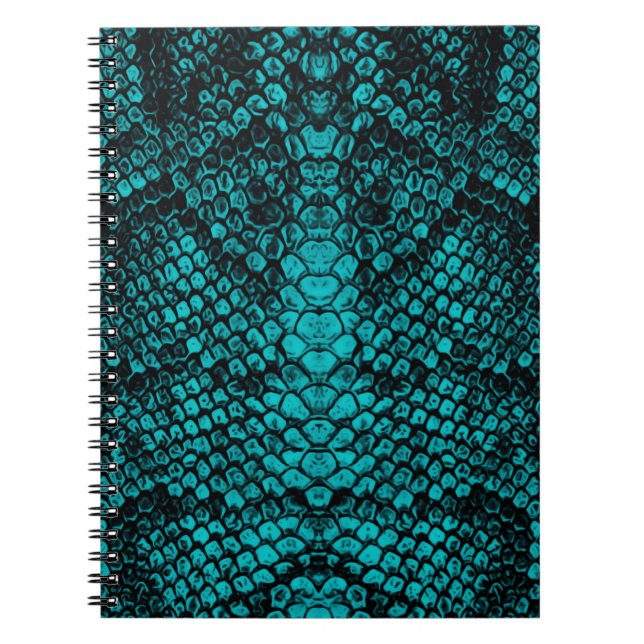 Carnet Python Skin : Conception Motif de serpent (Devant)