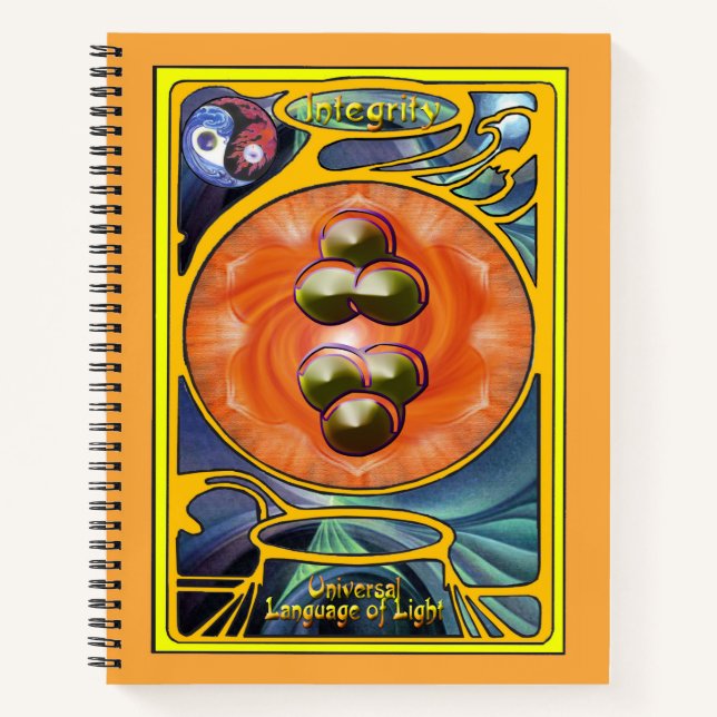 Carnet Qualité d'âme de l'intégrité (Devant)