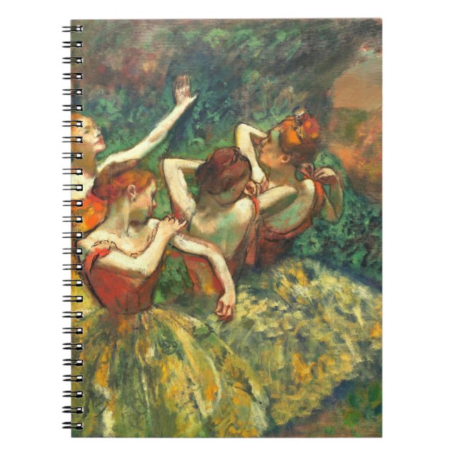 Carnet Quatre Danseurs Edgar Degas (Devant)