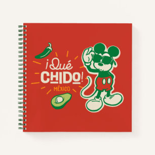 Carnet ¡Qué chido! "Tellement cool" Mickey Mouse