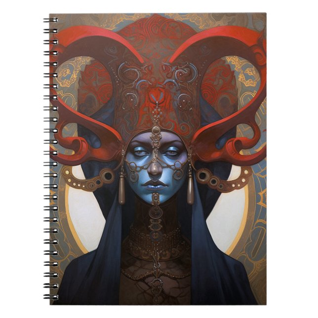 Carnet Queen Goddess Imaginaire Art (Devant)
