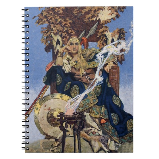 Carnet Queen Maeve Warrior Princess Imaginaire Art (Devant)