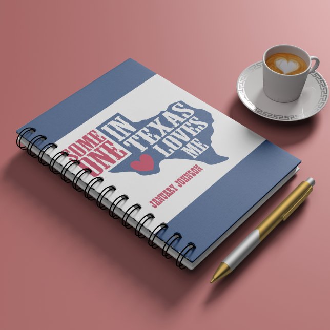 Carnet Quelqu'un au Texas m'aime (Créateur téléchargé)