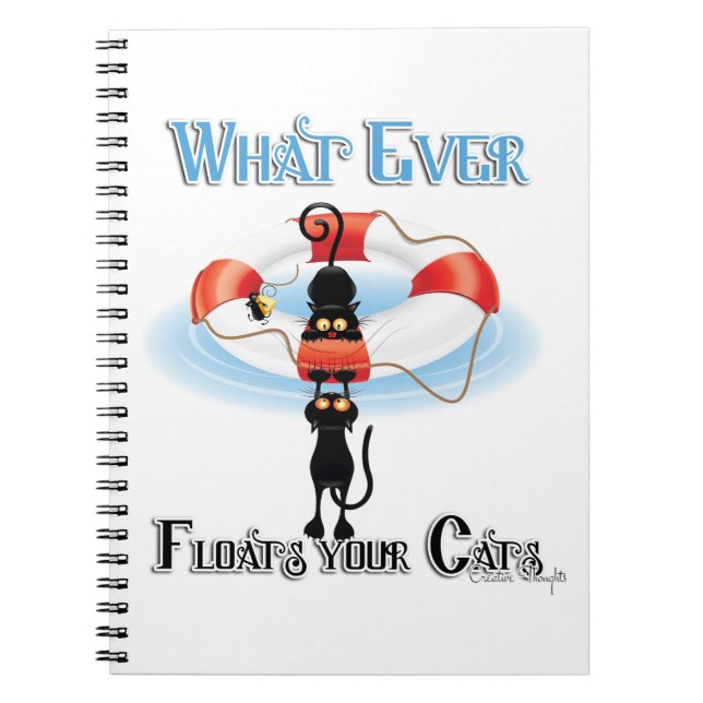 Carnet Quoi de neuf flotte vos chats 2 (Devant)