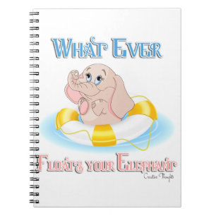 Carnet Quoi qu'il flotte votre éléphant 4