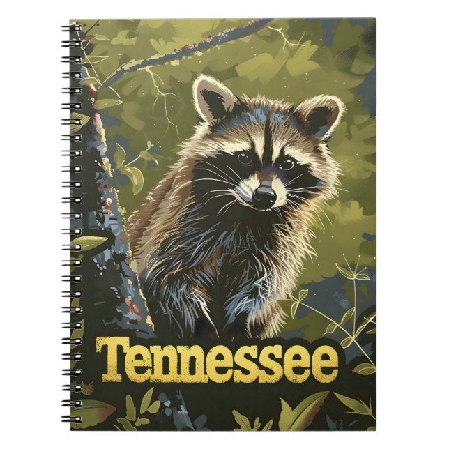 Carnet Raccoon du Tennessee (Devant)