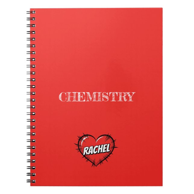 Carnet Rachel Red (Devant)