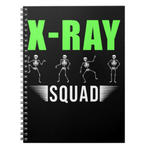 Carnet Radiologie Xray Skeletons Funny Radiologiste Squad