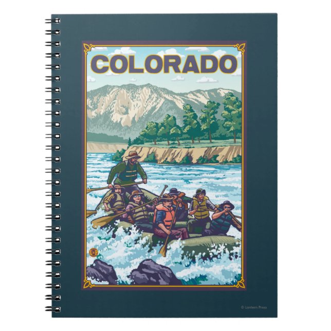 Carnet Rafting fluvial Colorado (Devant)