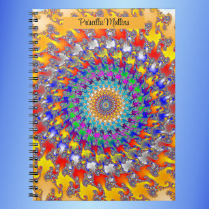 Carnet Rag Rug Fractal 