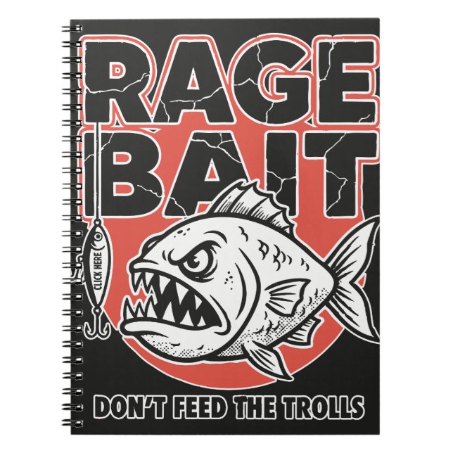 Carnet Rage Bait, Don’t Feed The Trolls (Devant)
