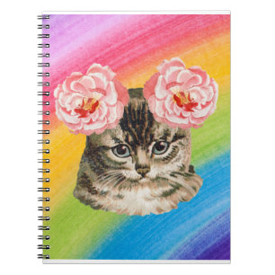 Carnet Rainbow cat