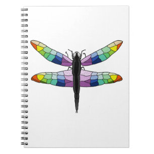 Carnet Rainbow Dragonfly