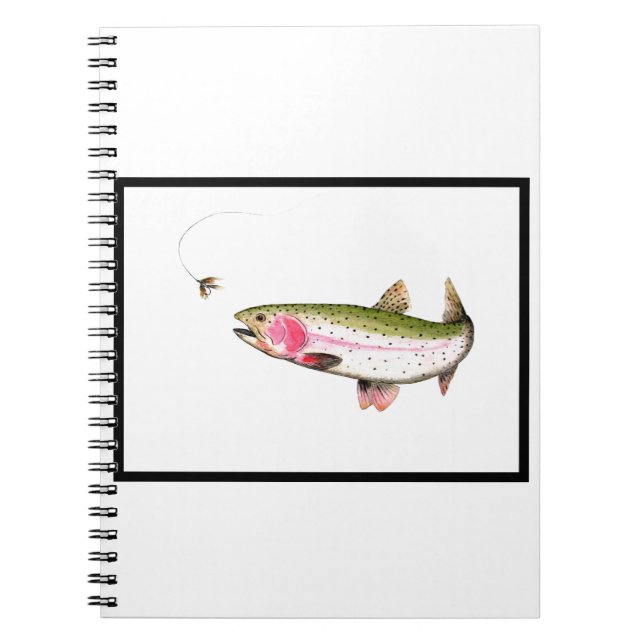 Carnet Rainbow Trout Fly (Devant)