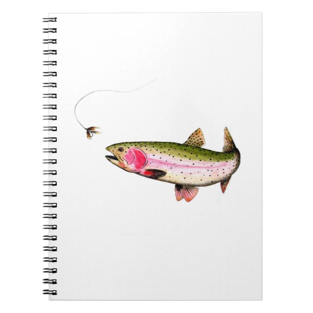 Carnet Rainbow Trout Fly (Devant)