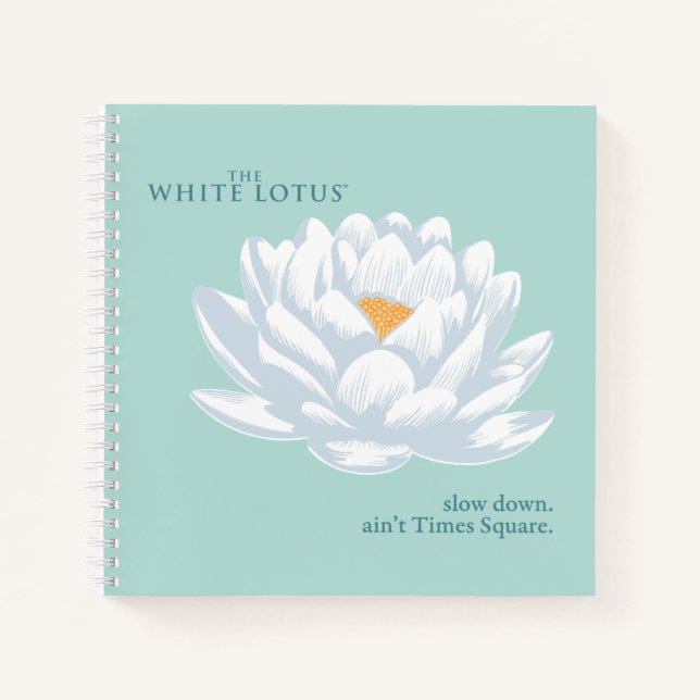 Carnet Ralentissez, Ain’t Times Carré - Le Lotus Blanc (Devant)