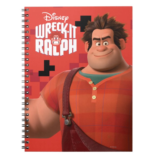 Carnet Ralph 3 Wreck-It (Devant)