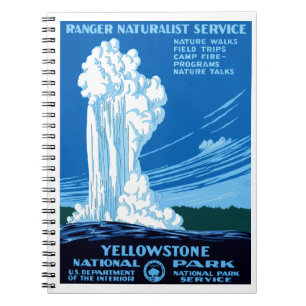 Carnet Ranger Service naturaliste ~ Yellowstone