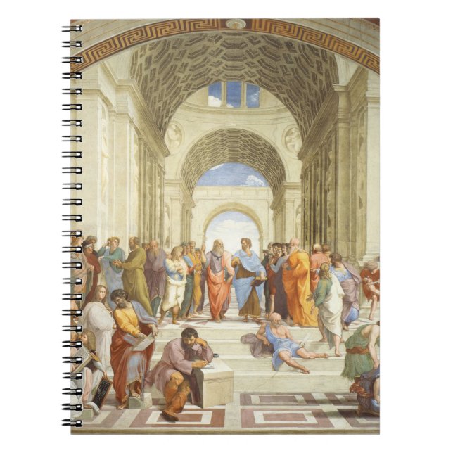 Carnet Raphael - L'école d'Athènes 1511 (Devant)