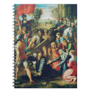 Carnet Raphael Spasimo Christ Tombant Sous La Croix Art