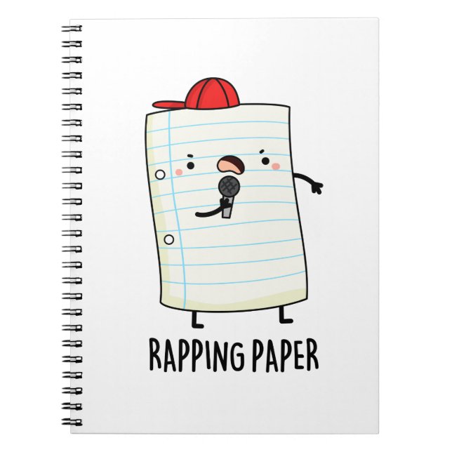 Carnet Rapping Paper Funny Pun (Devant)