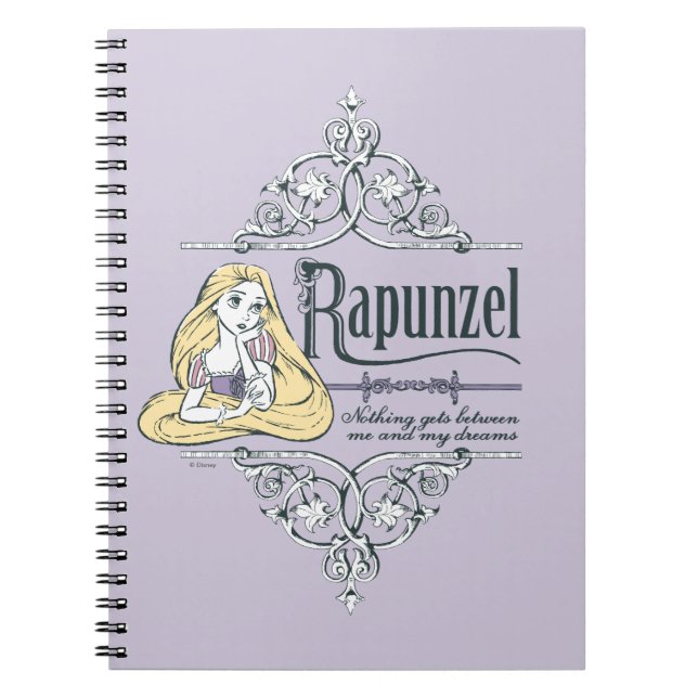 Carnet Rapunzel | Rien entre moi et mes rêves (Devant)