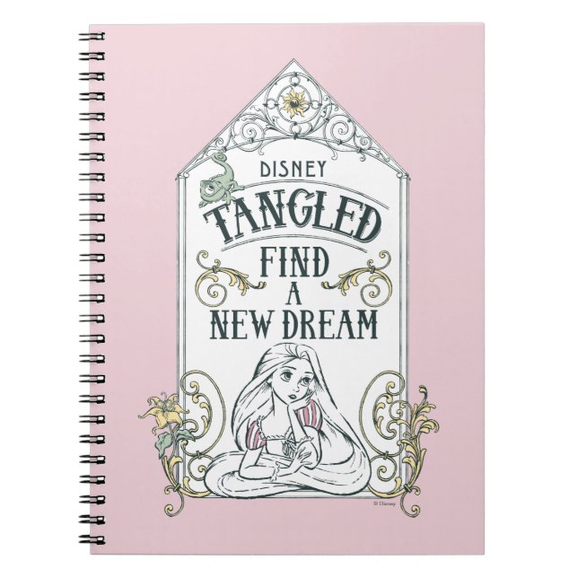 Carnet Rapunzel | Tangled - Trouver un nouveau rêve (Devant)