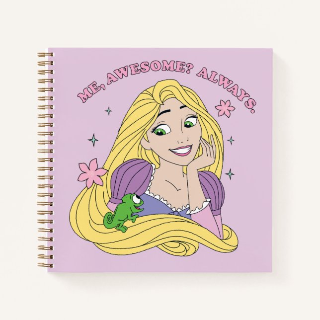 Carnet Rapunzel Toujours génial (Devant)