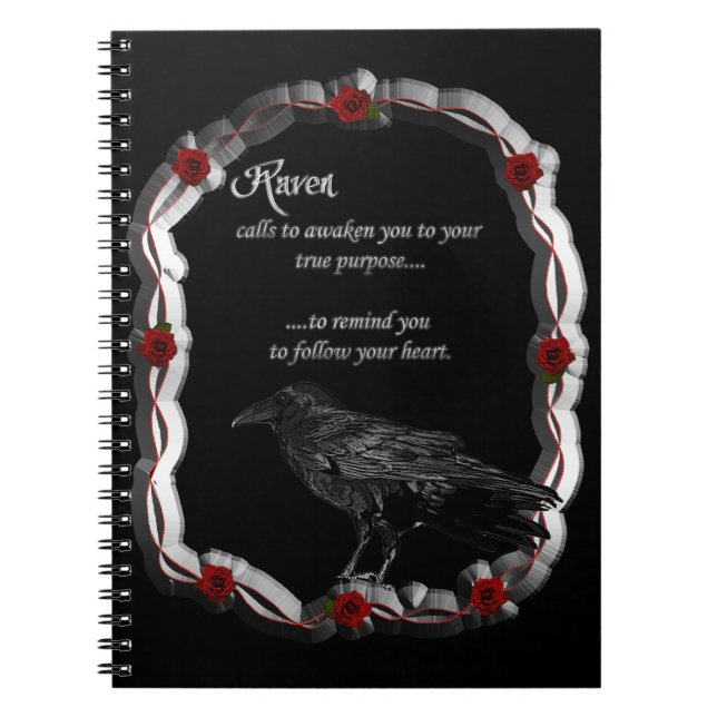 Carnet Raven appelle (Devant)