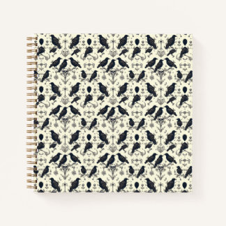 Carnet Ravens gothiques vintages