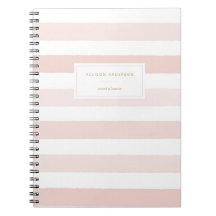 Rayures d'aquarelle rose vif moderne