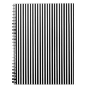 Carnet Rayures noires et blanches