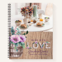 RECEPES - Heirloom Cadeau grand-mère maman maman