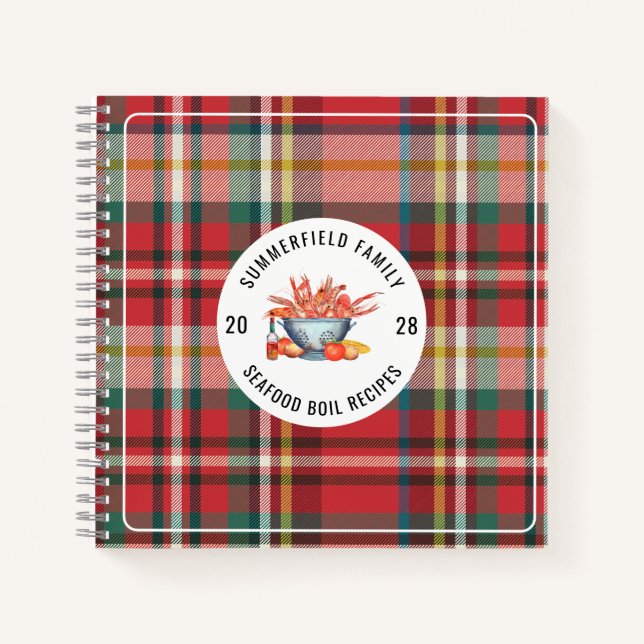 Carnet Recette de cuisson de écrevisses familiale de Plai (Devant)