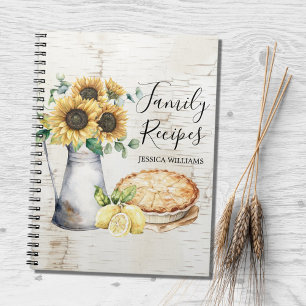 Carnet Recette de Famille Élégante et Rustique de Ferme d