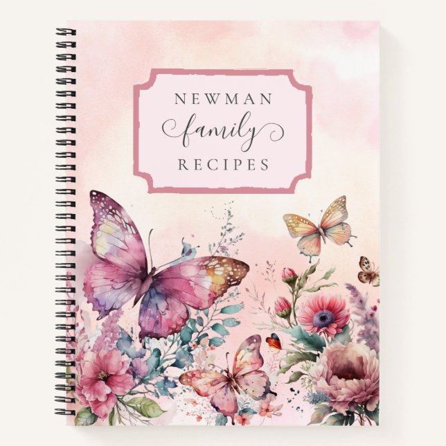 Carnet Recette de la famille des fleurs sauvages du papil (Devant)