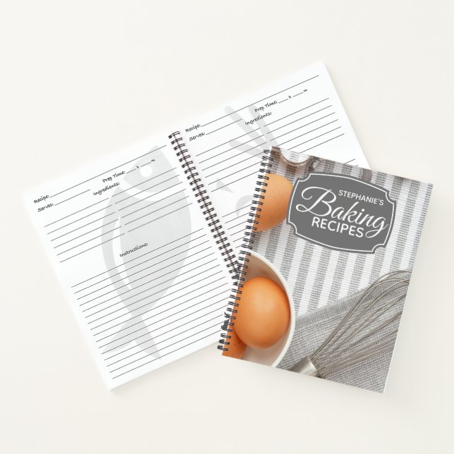 Carnet Recette de la famille Whisk de cuisson personnalis (Intérieur)