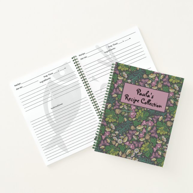 Carnet Recette de marguerites blanches victoriennes à pap (Intérieur)