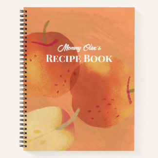 Carnet Recette de pomme orange chaude artistique et pictu