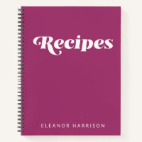 Recette d'orchidée minimaliste moderne de typograp