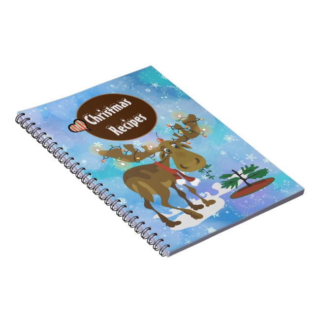 Carnet Recette d'orignal de Noël (Côté Droit)