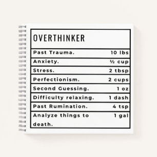 Carnet Recette Overthinker