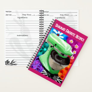 Carnet Recette personnalisée Stand Mixer Funky Art