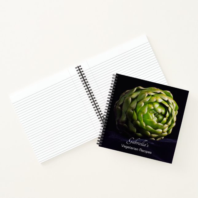 Carnet Recette végétarienne Artichoke (Intérieur)