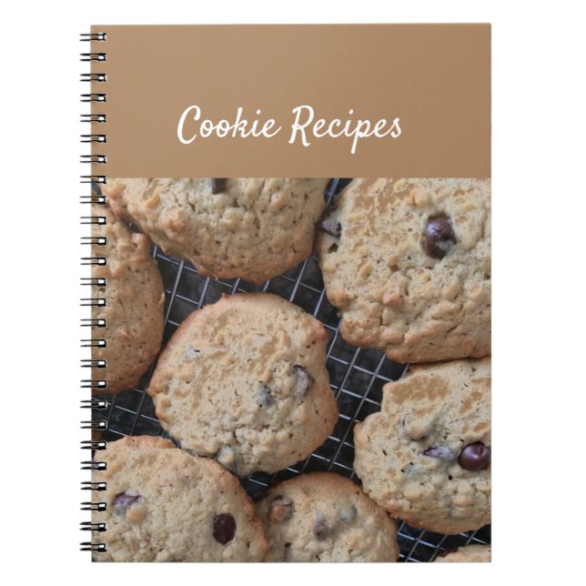 Carnet Recettes de biscuits favorites (Devant)