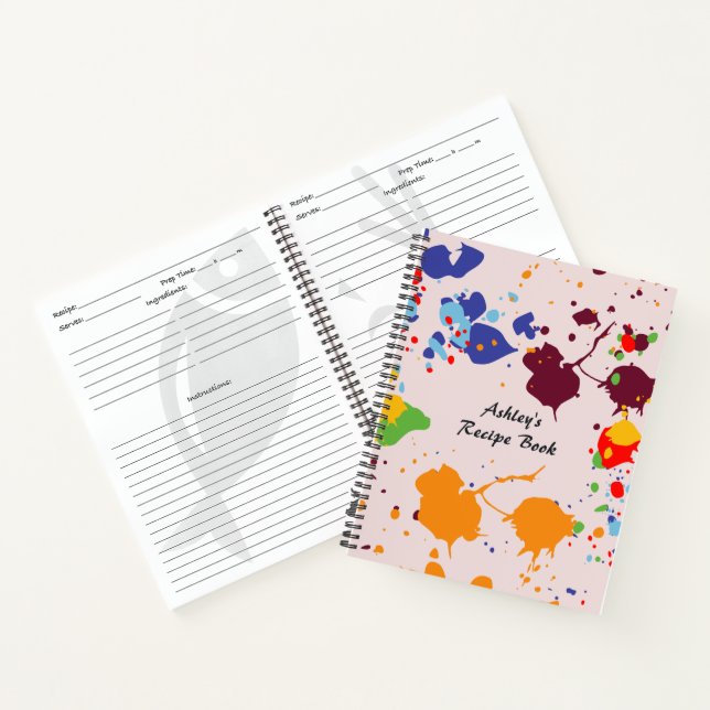 Carnet Recettes de collecte de Cuisines pour enfants (Intérieur)