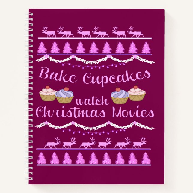 Carnet Recettes de cuisson de Noël (Devant)