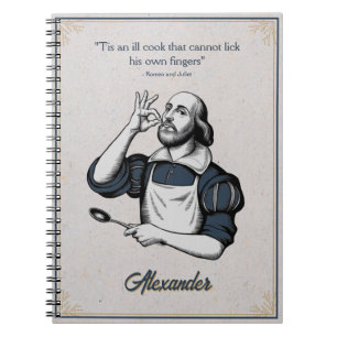 Carnet Recettes de cuisson sur mesure Chef Élégant